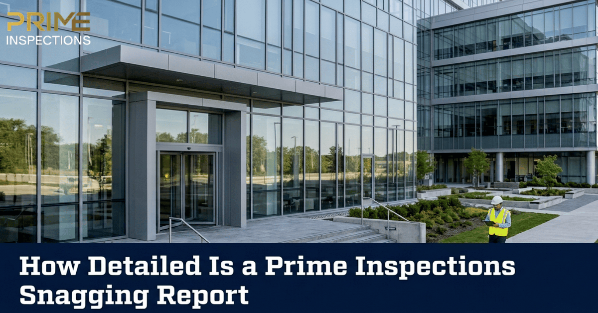 How Detailed Is a Prime Inspections Snagging Report?