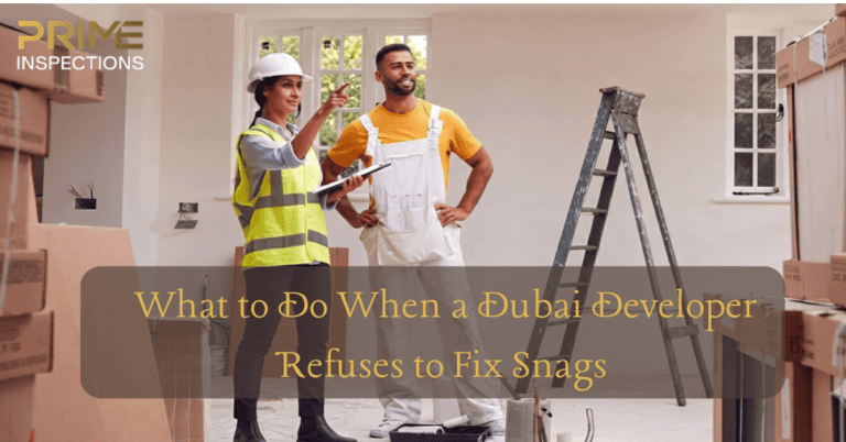 What to Do When a Dubai Developer Refuses to Fix Snags