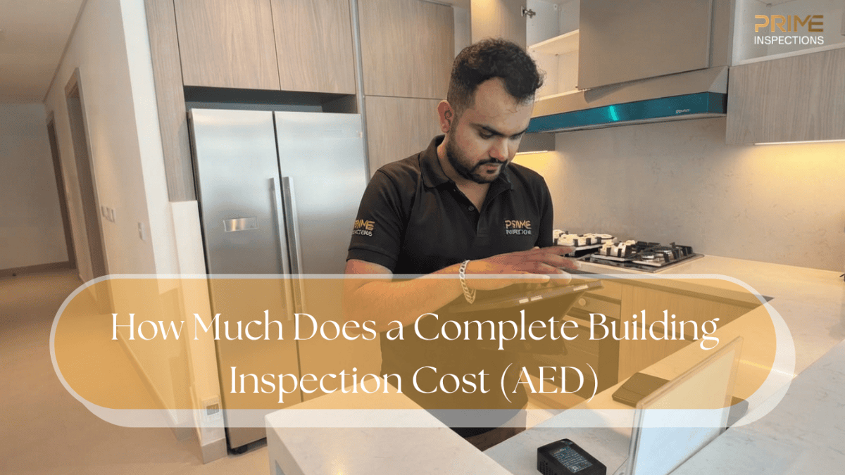 “Complete building inspection of a mid-rise residential tower in Dubai – roof and facade survey”