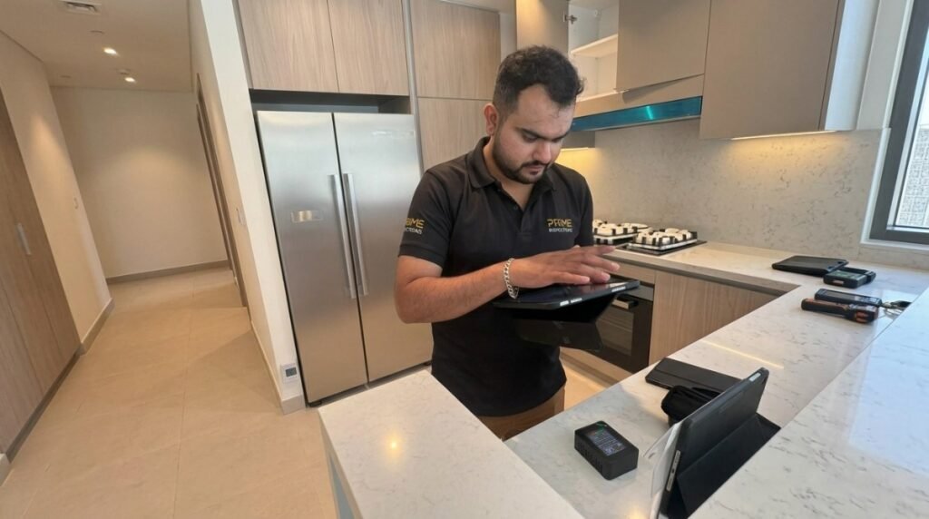 Dubai property handover notice for scheduling a snagging inspection