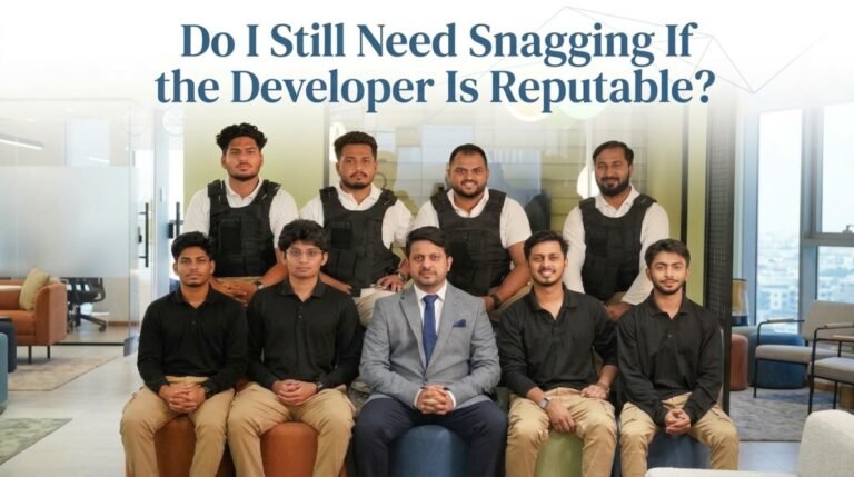 Why you still need snagging when buying a home from a reputable developer in Dubai